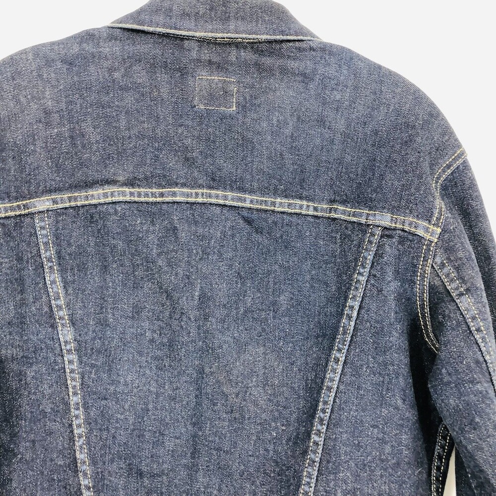 Levi's Dry Good WPL-423 Women's Blue Cotton Long Sleeve Denim Jacket Size Medium - Picture 5 of 10